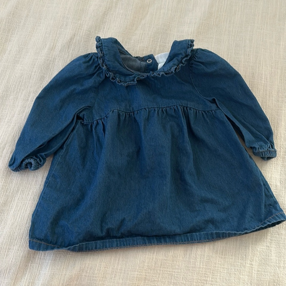 Cat & Jack denim dress baby girl